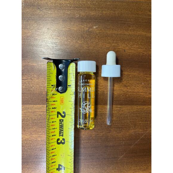 Vintage Crabtree & Evelyn Scarborough & Co SUMMER HILL Fragrance Oil 7ml NEW .25 - Picture 2 of 2